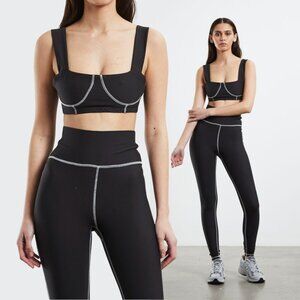 WeWoreWhat Corset Bra Top & Legging Set